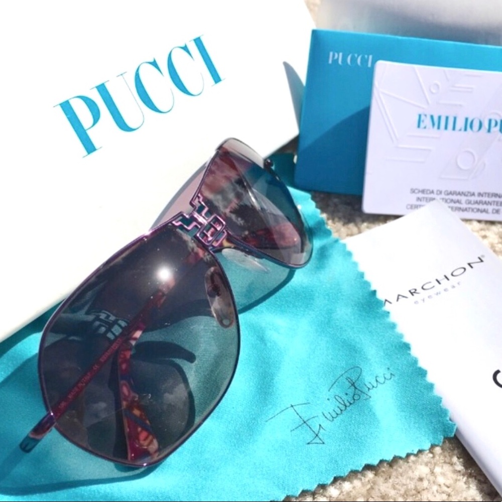 🆕 Emilio Pucci Vintage purple polarized sunglasses - VINTAGE (810)